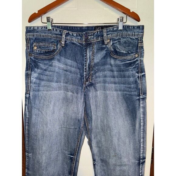 TK Axel MADISON Relaxed Straight Mens Denim Jeans Size 36x30 - Picture 3 of 12